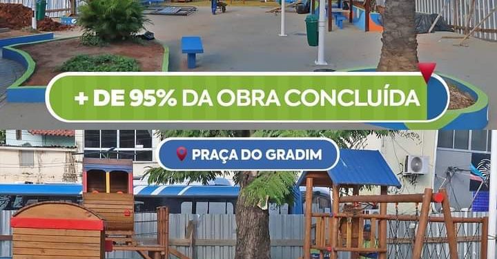 Praça do Gradim na cidade de São Gonçalo