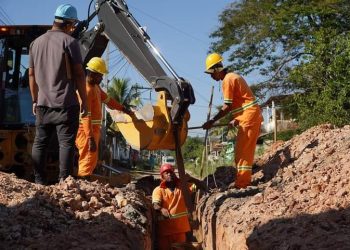 Obras na Cidade de São Gonçalo