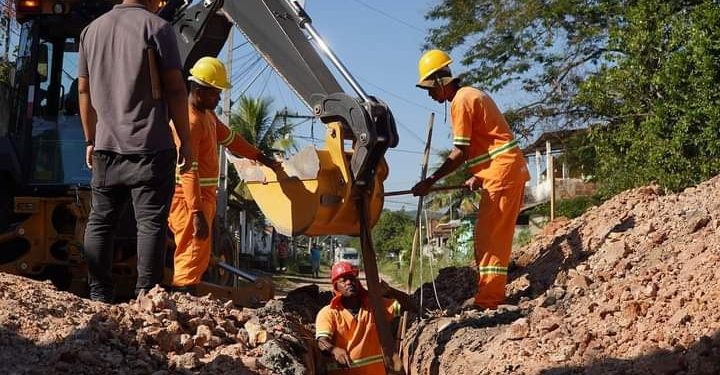Obras na Cidade de São Gonçalo