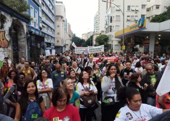 Greve dos professores do Rio de Janeiro