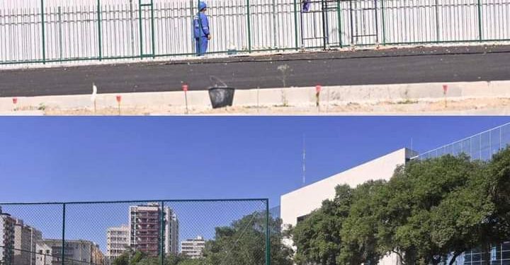 Obras na Concha Acústica de Niterói