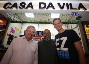 Cesar Cielo no Mercado Municipal de Niterói