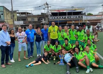 Jardim Catarina campeão do futebol feminino