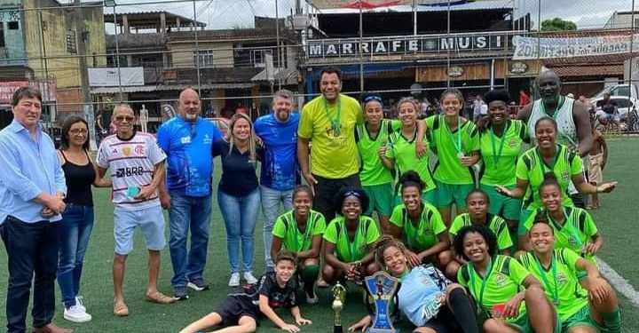 Jardim Catarina campeão do futebol feminino