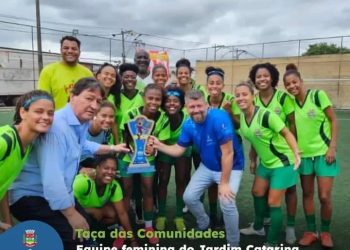 Jardim Catarina vence futebol feminino