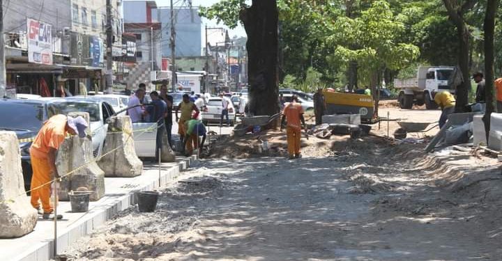 Obras de Infraestrutura no Bairro do Coelho