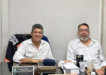Dr. Deodalto e Márcio Canella em Belford Roxo