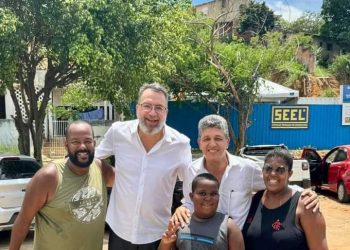 Márcio Cannela visita bairros de Belford Roxo