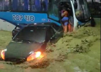 Chuvas na cidade de Nova Iguaçu