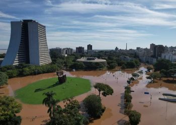 Cidades destruídas no Rio Grande do Sul