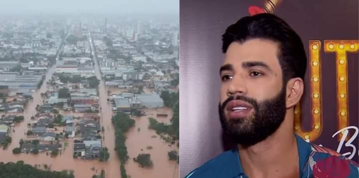 Cantor Gusttavo Lima ajuda Rio Grande do Sul