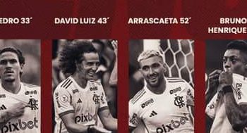 Flamengo goleia o Vasco por 6 a 1