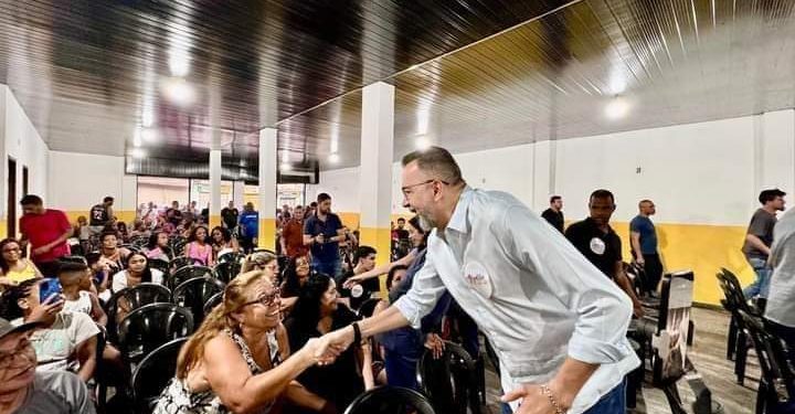 Marcio CaneLLa com o povo de Belford Roxo