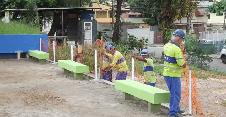 Obras no município de São Gonçalo