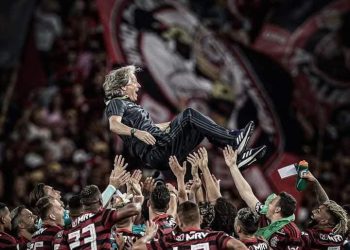 Flamengo de Jorge Jesus, Gabigol e Arraescata