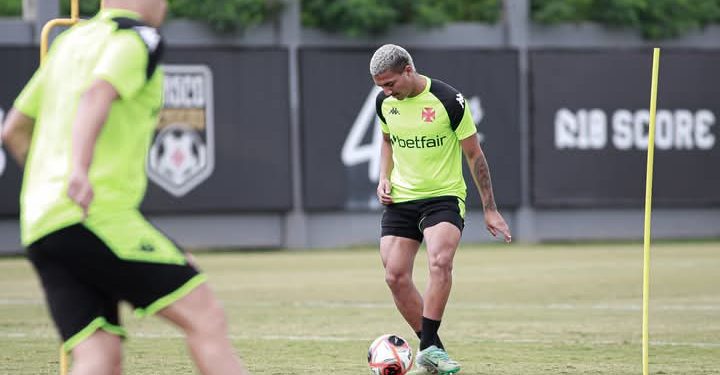 Dia de treino no Vasco da Gama