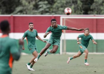 Dia de treino no Fluminense