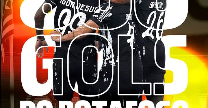 Botafogo marca 800 gols no Estádio Nilton Santos