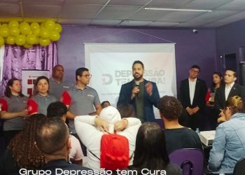 Palestra sobre Depressão na Escola Master