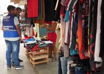 Ação de ordenamento no Comércio Ambulante