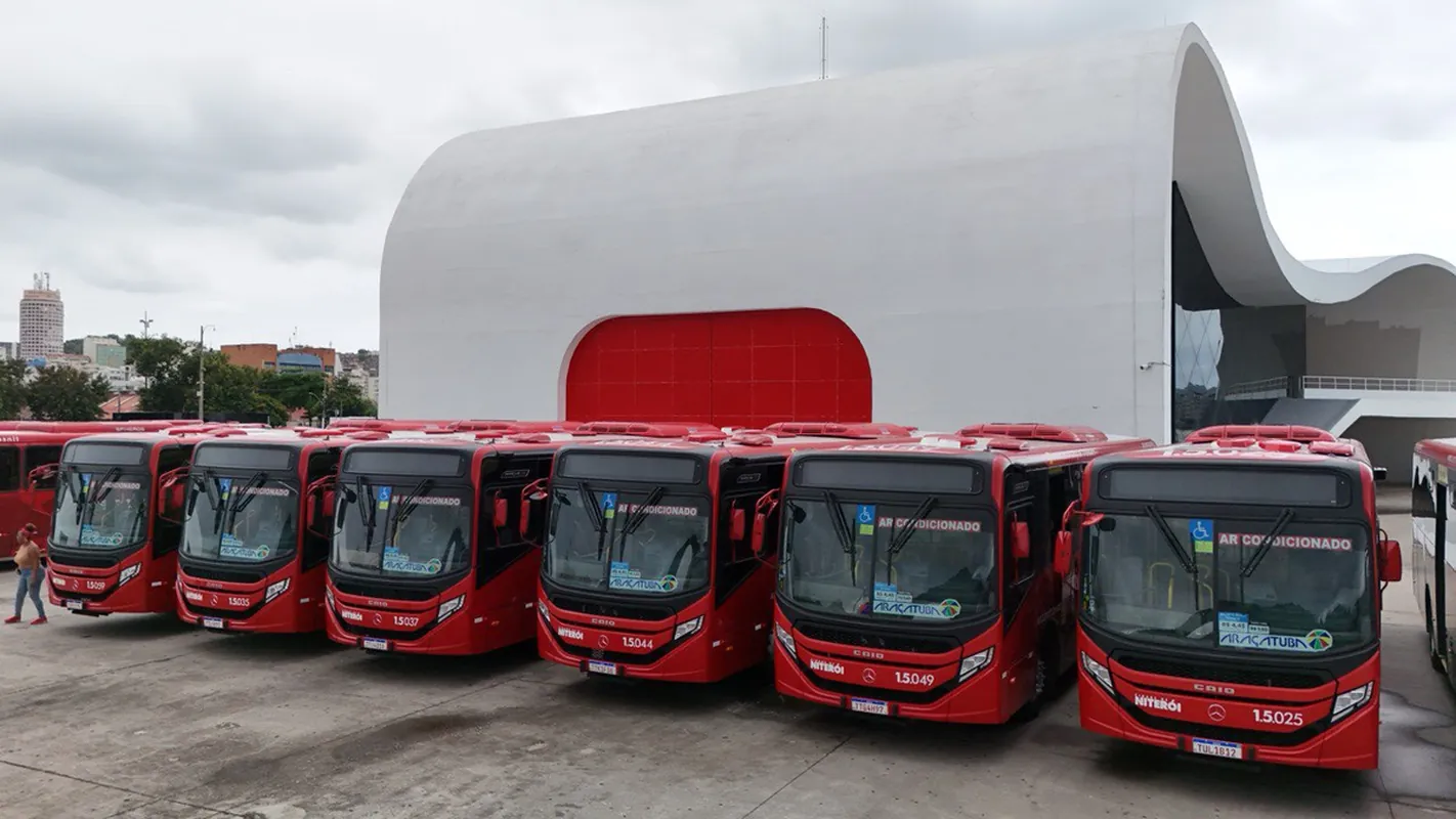 Novos Ônibus na Cidade de Niterói