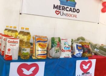 Distribuição de alimentos em São Gonçalo
