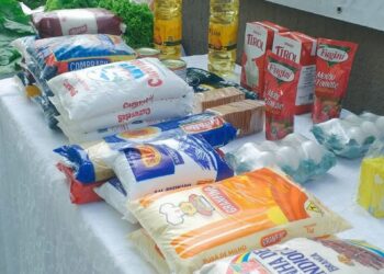 Distribuição de alimentos em São Gonçalo