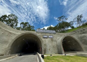 Túnel é inaugurado em Campo Grande RJ