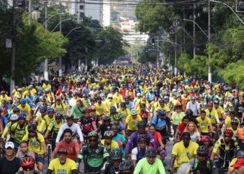 Evento Bora Pedalar em Niterói