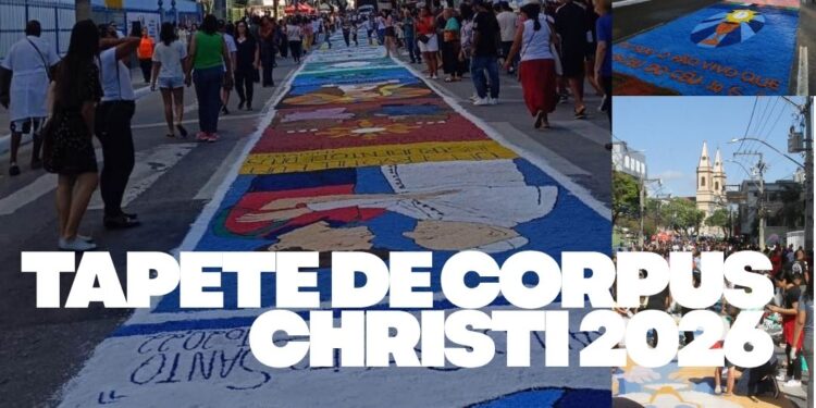 Edição do Tapete Corpus Christi São Gonçalo