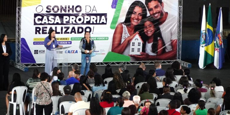 Sorteio dos apartamentos do Minha Casa Minha Vida