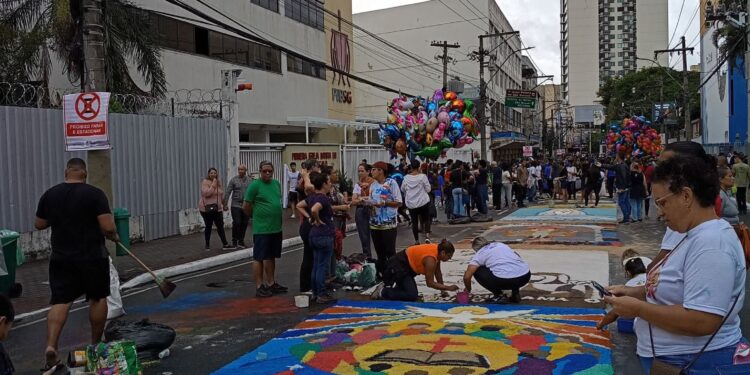 Tapete Corpus Christi São Gonçalo 2026